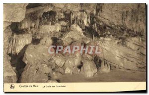 Postcard Ancient Caves of Han La Salle beetles