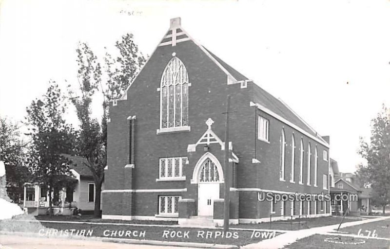 Christian Church - Rock Rapids, Iowa IA  