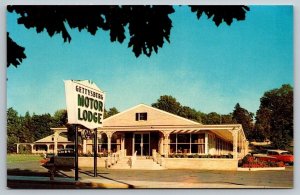 Gettysburg Motor Lodge - Pennsylvania - Postcard