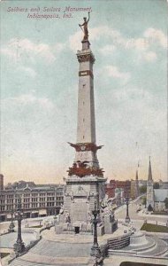 Indiana Indianapolis Soldiers And Sailors Monument 1907