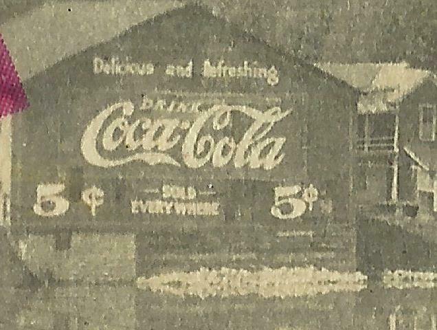 RPPC 1910 ADVERTISING Barn Painting COCA-COLA Coke DELICIOUS AND REFRESHING Sign