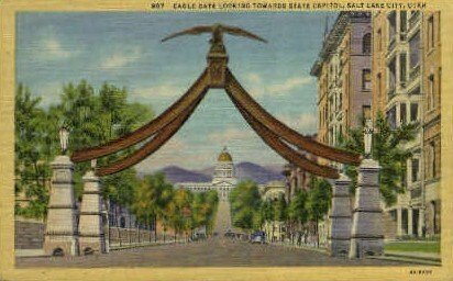 Eagle Gate - Salt Lake City, Utah UT  