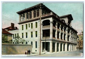 c1905 Commercial Club Charleston South Carolina SC Raphael Tuck Sons Postcard