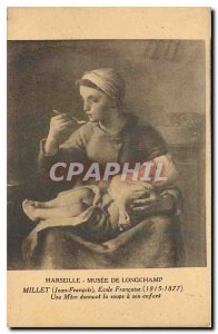 Old Postcard Marseille Museum of Longchamp Jean Millet Francaise