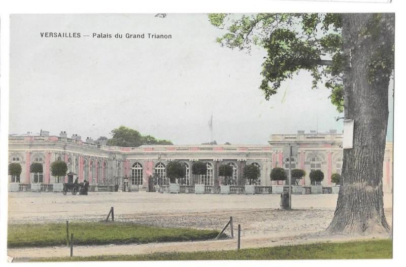 Versailles Palais Grand Trianon Palace Facade Postcard