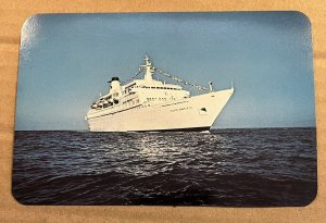 UNUSED POSTCARD - ISLAND PRINCESS, PRINCESS CRUISES