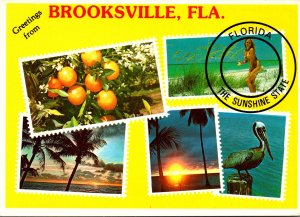 Greetings From Brooksville Florida With Multi View