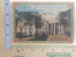 Postcard Folder White House, Greetings from Washington, District of Columbia