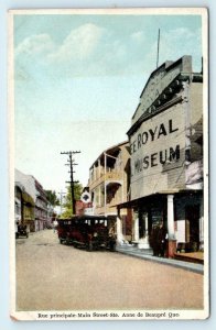 MONTREAL, Quebec, Canada ~ MAIN STREET (Rue Principal) Scene  1920  Postcard