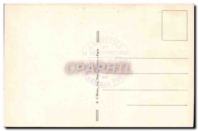 Old Postcard Militaria Armistice in November