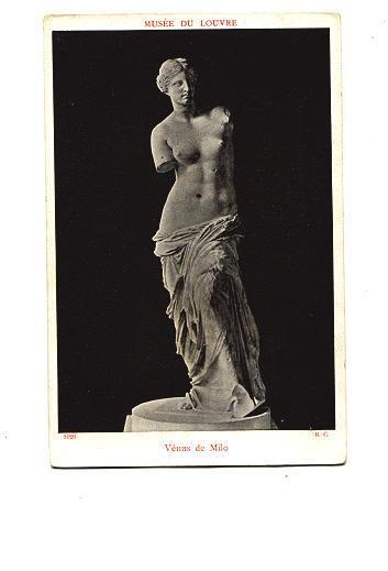 Statue, Venus de Milo, Louve, France