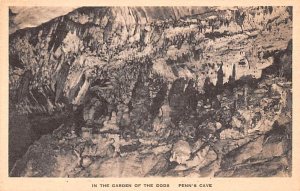 Garden of the Gods, Penn's Cave Centre Hall, Pennsylvania PA Postcard