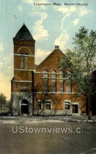 Baptist Church - Leominster, Massachusetts MA  