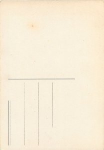 Postcard Greetings Buon Natale religious drawing