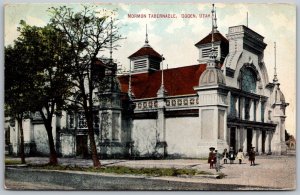 Ogden Utah c1910 Postcard Mormon Tabernacle