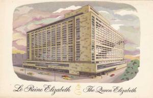 The Queen Elizabeth Le Reine Elizabeth Hilton Hotel in Montreal QC Quebec Canada