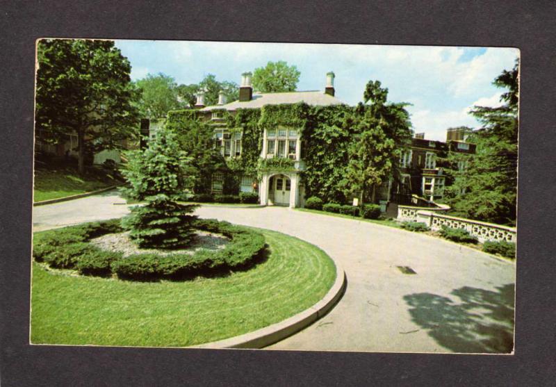 NJ Hobart Manor William Paterson College of New Jersey Postcard Wayne
