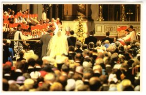 Prince Charles, Princess Diana, Solemnization of Matrimony Royal Wedding 1981