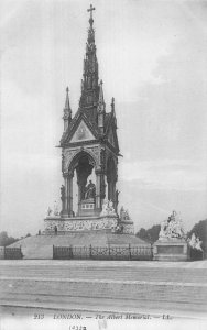 Vintage London Albert Memorial Postcard Divided Back 1907-1915
