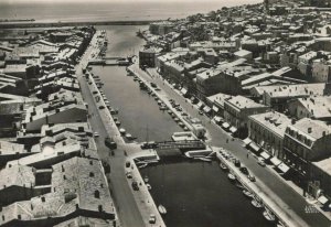 France Postcard - Aerial View of Sete (Herault) - Vieux Canal   RR8709 