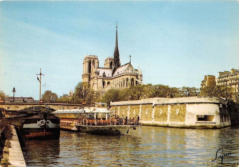 BF37389 paris notre dame de la seine france  Boat Ship Bateaux