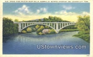 Bridge, Holston River - Johnson City, Tennessee TN  