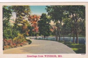 Missouri Greetings From Windsor 1940