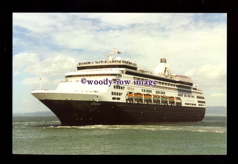 SIM0482 - Holland Americ Liner , Veendam , built 1996 - postcard