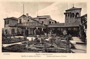 BR16491 Toledo jardin y casa del Greco   spain