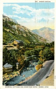 UT - Ogden Canyon. Hermitage Hotel, Cottages