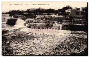 The Royan Chay Postcard Old Maree rising
