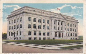 Guilford County Court House Greensboro North Carolina 1921 Curteich