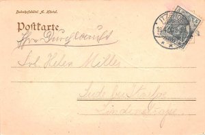 Bahuhofshotel Itzehoe Germany 1906 