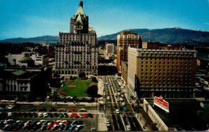 Canada Vancouver Georgia Street Looking West