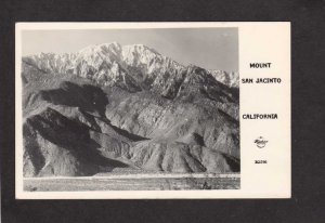 CA Mt Mount San Jacinto California Real Photo RPPC Postcard