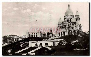 Old Postcard Basilica of the Sacred Heart of Montmarltre