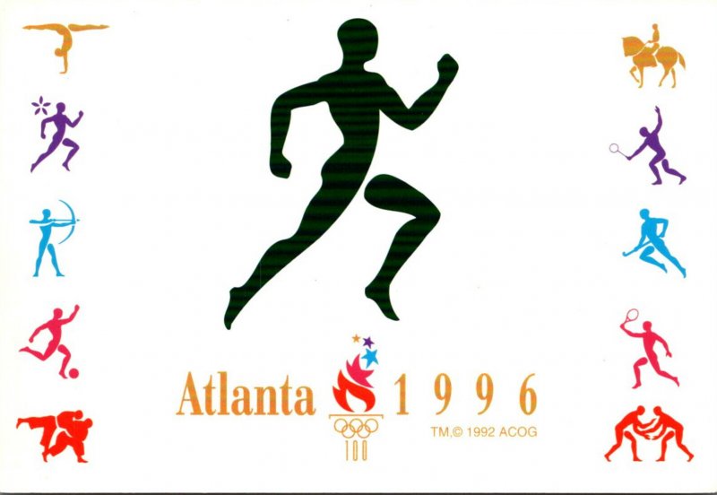 Georgia Atlanta 1996 Olympics Showing Various Sports