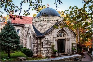 St. Elizabeth's Catholic Church Eureka Springs AR Postcard PC551