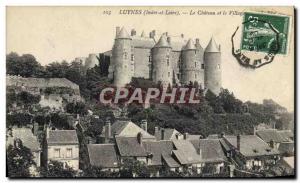 Old Postcard Luynes The Chateau And The Village