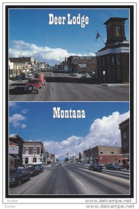 Streets of Deer Lodge, Deer Lodge Hotel, DEER LODGE, Montana, 50-70´s