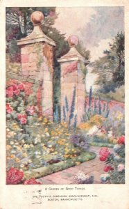 Vintage Postcard 1911 Garden Of Good Things Youth Companion Announcement Boston