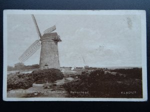 Cheshire Wirral BIRKENHEAD Old Windmill & OBSERVATORY - Old Postcard by Lang's