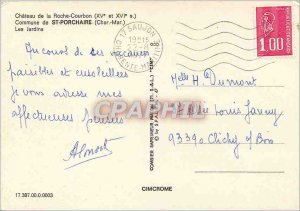 Modern Postcard Chateau de la Roche Courbon (fifteenth and sixteenth S) Munic...