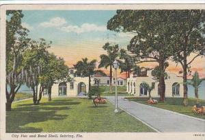 Florida Sebring City Pier And Band Shell