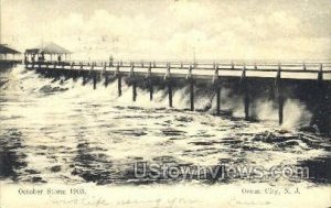 October Storm 1903 in Ocean City, New Jersey