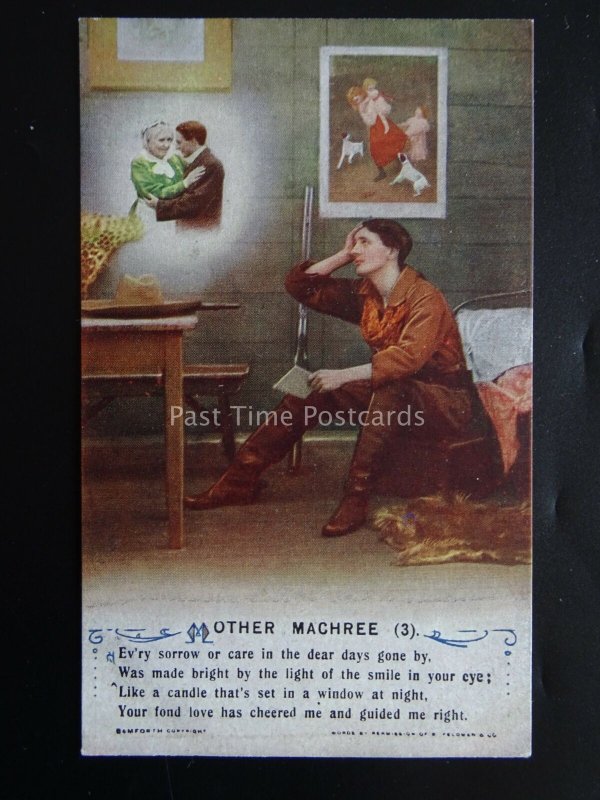 MOTHER MACHREE - WW1 Bamforth Song Cards set of 3 No.4990