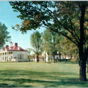 c1960s Mount Vernon, Virginia Jumbo Postcard Kodachrome Photo L.B. Prince VA 5O