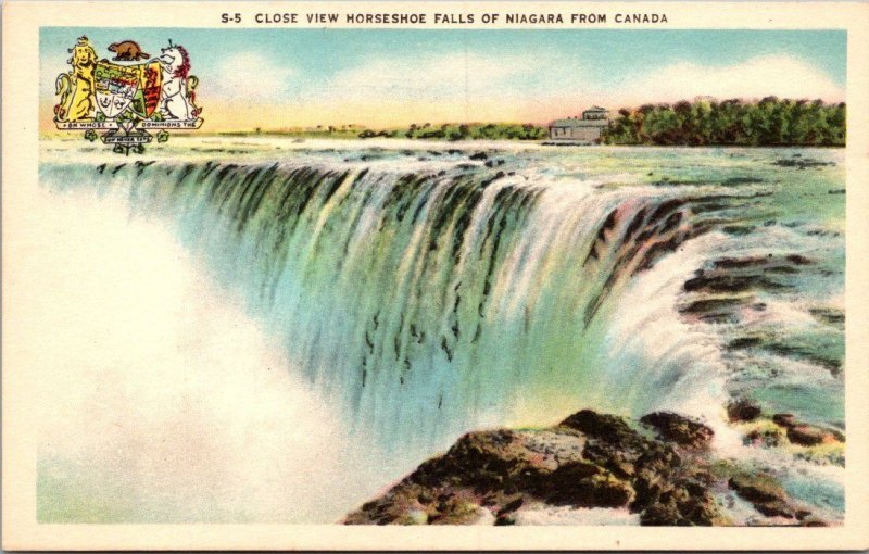 Canada Niagara Falls Horseshoe Falls Close View