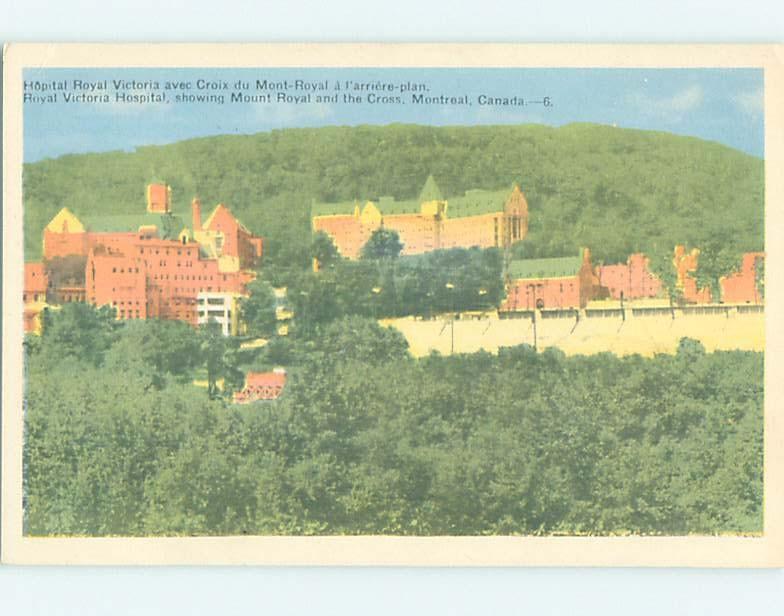 Unused 1930's HOSPITAL SCENE Montreal Quebec QC W2955