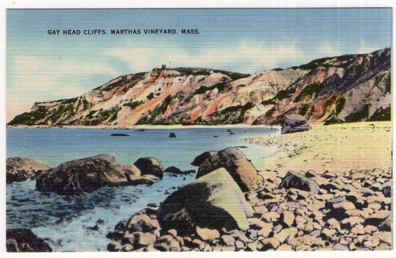 Marthas Vineyard, Mass, Gay Head Cliffs